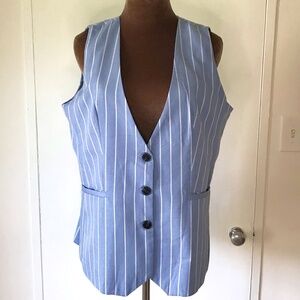 NY&Co Pinstripe Suit Vest